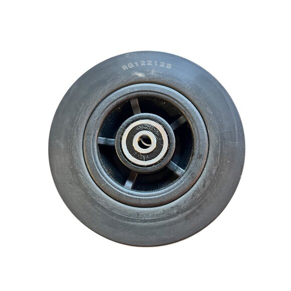 Pride 5" x2" Solid Casters For Quantum Q6 & Jazzy Evo 613 Sold As Pair - Picture 5 of 5